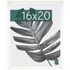 MCS Cornice per Poster MCS Studio Gallery 40,6 x 50,8 cm, Aspetto Legno Bianco, Legno MDF, Fissaggio a Parete Verticale e Orizzontale, Grande Cornice per Foto Poster e Opere d'Arte (Confezione da 1)