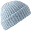 ENEA CASHMERE Cappello 100% Cashmere, Berretto Invernale Unisex, Taglia Unica, Made in Italy (IT, Testo, Taglia Unica, Celeste)
