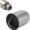 JFG RACING Silenziatore Scarico Moto,Silenziatore Rimovibile in Acciaio Inossidabile Resistente alle Alte Temperature, Universale per Tubo di Scarico Moto DB Killer con Silenziatore da 60mm