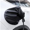 JNNJ Copertura Protettivo Antipioggia per Laricarica EV, Porta Caricatore EV Copertura Impermeabile, Protezione Magnetico per Tutte Le Intemperie per Ricarica di Auto Elettrici Universale(Nero)