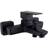 CAPALDO Miscelatore vasca nero opaco serie Elegant