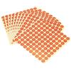 QUARKZMAN Etichette Adesive 15mm QC NO PASS Marca Adesivi Rotondi Sigilli Antimanomissione per Articoli Industriali Rosso Confezione da 1000