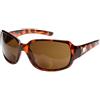 urbanium e y e w e a r Urbanium Eyewear Modello Monaco - Occhiali da sole elegante con lenti marone polarizzate in diverse intensità (+2.50)