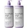 OLAPLEX Kit Blonde Enhancer Toning Shampoo N°4P 1000ml + Conditioner N°5P 1000ml
