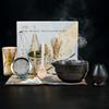 TABKSOLA Set da tè Macha per gli amanti del matcha, famiglia con scopa di bambù, Chase, ciotola in ceramica, beccuccio Chawan Bowl Chashaku Cucchiaio Setaccio Preparazione Accessori Set regalo