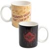 United Labels Harry Potter Tazza magica - Mappa del Malandrino tazza da caffè in ceramica, cambia colore, 320 ml