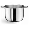 PINTINOX Prima Collection Ecoline Pentola Acciaio Inox Nichel Free Induzione Made in Italy Diametro 16 cm