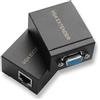 YAODHAOD YAOHDAOD - Convertitore VGA a Ethernet RJ45 Cat5e/Cat6, Ripetitore di Segnale Con Trasmettitore e Ricevitore per Distanze Fino a 60 m