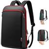 ZINZ Zaino per Laptop Sottile ed Espandibile da 15 15,6 16, Antifurto, Borsa per Notebook da Viaggio Aziendale, Zaino Multiuso di Grande Capacità per Uomini e Donne,B01RD01
