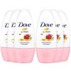 Dove Go Fresh Passion Fruit Deodorante Spray Corpo 6 Bottiglie di 250 ml