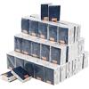 Yesdate Mini fazzoletti per il viso tascabili a 4 veli, confezione da 100