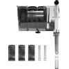 Ysislybin Filtro per Acquario, Filtros Esterno Silenzioso HOB per Acquari Fino a 210 Litri, Filtro Acquario Esterno a Flusso Regolabile, Filtro Acquario da 800 l/h con Circolazione dell'ossigeno e Cascata
