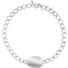 Breil, Collezione B Whiper, Collana Donna in Acciaio Lucido, con Maglie Oversize e Affusolate, Elemento Centrale Iconico e Pratica Chiusura a Moschettone, Lunghezza Regolabile Fino a 45 cm, Silver