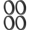 TUCKBOLD Anelli Centrici Mozzo Ruota 69.1mm-58.1mm 4 Pz per Ruote Auto