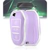 LELNOOS Cover Chiave Silicone per Peugeot 208 308 508 2008 3008 5008 GT SW | Aderente, Protezione Antiurto, Nessun Blocco del Segnale, Compatibile con Citroen C3 C4 C5 Picasso Aircross Cactus DS3
