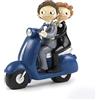 Mopec Y830-Figura per Torta Coppia di sposi & Fun Pop Ragazzi, 17 cm