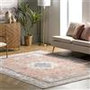 nuLOOM Eleanor - Tappeto ultra sottile, lavabile in lavatrice, motivo: medaglione anticato, 13 x 20 cm, multicolore