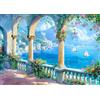 CHengQiSM Puzzle 1000 pezzi corridoio con vista mare puzzle per adulti paesaggio puzzle scena naturale puzzle per adulti adolescenti bambini giocattolo interattivo cervello teaser