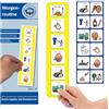 Autism Supplies and Developments Routine Mattutina - Tedesco (Prodotto di Comunicazione visiva in plastica Impermeabile per autismo, Bambini autistici)