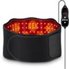 DYMROGE Cintura Per Massaggio A Luce Rossa, Luce Rossa 660nm & Luce Nel Vicino Infrarosso 850nm, Fascia Avvolgente Con 6 Impostazioni Temporali, 3 Modalità Luce, 5 Livelli Di Massaggio, 2 Modi Alimentazione