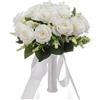 YasJess Bouquet da Sposa,Artificiale Realistico Decorazione di Nozze,Rose Bouquet per la Fotografia di Matrimonio