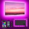 MATICOD - Luci a LED per TV, 4 m, retroilluminazione a LED RGB per TV, retroilluminazione a LED USB, luci per TV con Bluetooth Smart App telecomando per sincronizzazione musicale, RGB 5050…