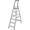 Marchetti CLIMB 06, 6 gradini, 2.30 m - Scalandrino in alluminio con cavalletto - Altezza stimata operativa 3.30 m