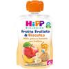HIPP ITALIA HiPP Frutta Frullata Mela Pesca Banana Con Frollino 90g