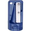 QUARKZMAN Temperamatite da Falegname per Lavorazione del Legno Temperamatite Portatile Temperamatite per Matita Muratore Cantiere, Blu Scuro
