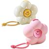 BSITSSS 2 Pezzi Portapillole Fiori, Portapillole Giornaliero con 5 Scomparti, Fiori Carini Portatile Porta Pillole Organizer per Gli Anziani Viaggio Uso domestico