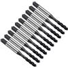 QUARKZMAN 10Pz Maschio A Spirale M4 x 0.7 H2 Metrico Filettatura Macchina Maschio, Rivestimento Nitruro Strumento Riparazione Filettatura, Acciaio Rapido M2 (HSS6542)