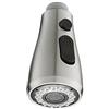 Heable 2 modalità, rubinetto da cucina di ricambio, doccetta da cucina, doccetta spray per lavabo, rubinetto con filettatura G1/2, connettori, funzione pausa, nichel spazzolato
