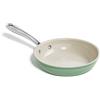 Redchef - Padella per piano cottura a induzione, 20 cm, rivestimento antiaderente in ceramica, con manico in acciaio inossidabile, priva di PTFE e PFOA