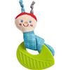 HABA - Anello di dentizione ciniglia - Giocattolo di dentizione in silicone - Pericolo lavabile senza BPA - Gengive bambino - 306957