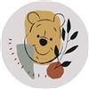 Komar Disney DOT DD1-035 - Carta da parati in tessuto non tessuto, motivo: Winnie the Pooh Smile, diametro 125 cm