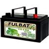 Jardinvest GreenCutter AG 0200247 Fulbat, Batteria per Trattorino al Gel, Sigillata, Pre-Attivata, 12V 28Ah, Polo Positivo Destra
