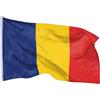 PHENO FLAGS Bandiera Romania 90x150cm - rumena - resistente alle intemperie con occhielli in ottone - 100% poliestere - cuciture doppie robuste e colori vivaci - ideale per gli amanti delle bandiere
