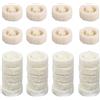 XineYuor Luffa Naturale,20PCS Luffa Spugna,Spugna da Cucina di Luffa,Spugna Naturale Di Luffa per Fare il Bagno,Lavare i Piatti,Pulire la Cucina