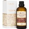 Bodhi® Olio da massaggio Lotus 100 ml - con profumo di loto, per massaggio rilassante con olio di cocco e riso vegano e 99% naturale