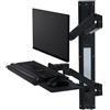 Ergotron Supporto monitor TV parete ( 10 Kg ) VESA 100 x 100 LX PRO SERIES Wall Mounted
