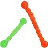 Mirrwin 2 pezzi giocattoli per cani per denti, giocattolo per cani di taglia piccola, media e grande, 18 cm + 28 cm