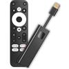 Orbsmart GD1 Chiavetta Smart TV 4K UHD | Android TV 14 | Wi-Fi Dual Band | Assistente Google | Supporta Netflix, Prime Video, DAZN, Disney+