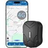 TKMARS Localizzatore GPS per Auto,TKMARS 4G GPS Tracker Senza Abbonamento 20000mAh Magnetico Impermeabile,APP Gratuita Localizzazione in Tempo Reale Localizzatore per Moto Camion TK905C 4G