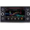 AWESAFE 7 Pollici Wince Autoradio 2 Din per Ford Focus Fiesta Kuga C/S-Max Fusion Transit Galaxy Mondeo (2005-2007) Car Radio con Bluetooth Vivavoce, CD DVD USB BT FM AM MirrorLink