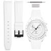 HORACE Cinturino universale per orologio in silicone liquido 20mm - Compatibile Omega x Swatch MoonSwatch - Kit di montaggio incluso