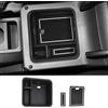 CDEFG Compatibile con VW T-Cross 2018-2023 2024 Vano Portaoggetti da Bracciolo, Scatola di Controllo Centrale Scatola del T Cross Bracciolo Scatola di Immagazzinaggio con tappetino T Cross Accessori