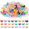 XIHIRCD 24pz Mini Axolotl Resina, 3 Stili Piccole Statuette Miniatura Axolotl Piccolo Giocattolo Ornamentale Axolotl Piccoli Ciondoli per Artigianato Fai da Te Casa delle Bambole Decorazioni