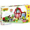 ANDRONI Fattoria Unico Plus - Set Costruzioni da 104 Pezzi per Bambini