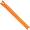 AERZETIX - Set di 10 Cerniere lampo a spirale N°5 30cm separabili con cursore - in metallo nylon poliestere - colore arancione - per cucito artigianato creazioni tessili