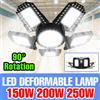 CanLing Lampadina LED da 250 W E27 Lampada da garage AC220V Plafoniera 110 V Faretto Deformabile Pieghevole Bianco freddo/caldo Per Parcheggio Seminterrato